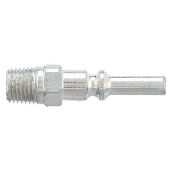 Parker L2C Coupler Plug, Steel, MNPT, 1/4 in. Pipe