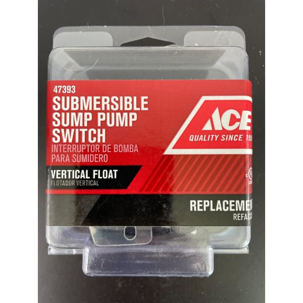 Ace 47393 Replacement Submersible Sump Pump Switch Repair Kit For Vertical Float