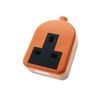 Ex-Pro 1 Gang High Impact Trailing Extension Socket, without Plug and Cable, 13A, Orange - 1 Pack