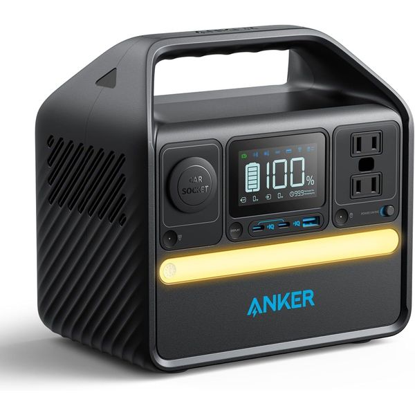 Anker 522 Portable Power Station 299Wh Solar Generator LiFePO4 Battery|Refurbish