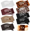 8 Pcs Flat Hair Clips, Large Strong Ho