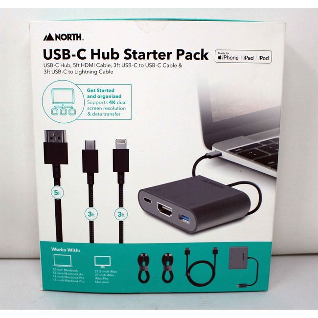 North USB-C Hub Starter Pack