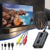 RCA to HDMI Converter Compatible VCR,DVD,VHS Analog Composite to HDMI Adapter