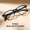 Cyxus Blue Light Glasses for Men Women Reduce Eye Strain UV Blocking for Computer Screen 8554