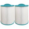 Hurricane 2 Pack HF6H502-01 Advanced Pool and Spa Filter Cartridge Replacement