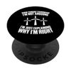 I'm Not Arguing Wind Power Wind Turbine Technician PopSockets Swappable PopGrip