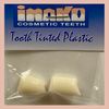 Imako Cosmetic Teeth Extras- Tooth Tinted Plastic- Natural Color. Temporary Tooth