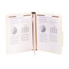 Staples 384873 Classification Folders 2/5-Cut Top Tab LTR Manila 10/BX