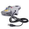 miadore N64 Classic USB Controller, Retro Controller for N64 Bit USB Wired Gamepad Joystick Game Controller for Windows PC Mac Raspberry Pi 3,Gray