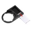 sourcing map 10pcs 22mm Diameter Black Plastic Push Button Switch Notice Board Dust-Proof 25x15mm Lens