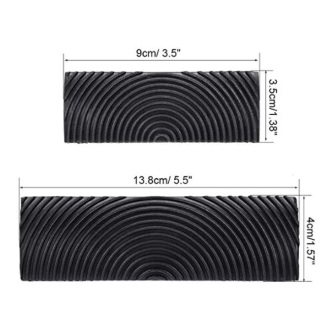 Round Design Texture Roller For Wall Paint