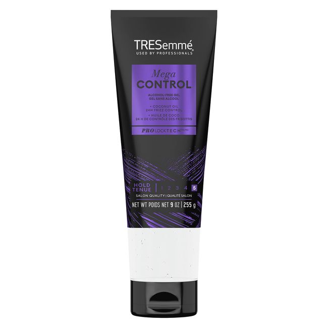 TRESemmé Mega Control Alcohol-Free Hair Gel for Frizz Control with Coconut Oil 9 oz