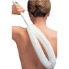 EZ Reach Back Brush, Long Handled Back and Body Scrubber for Easy Cleansing & Exfoliating in the Bath or Shower – Measures 22 ¾” Long