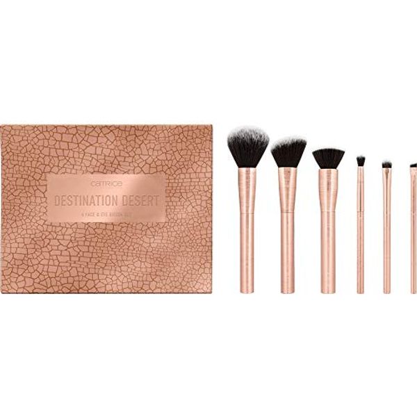 Catrice Destination Desert 6 Face & Eye Brush Set - 1er Pack