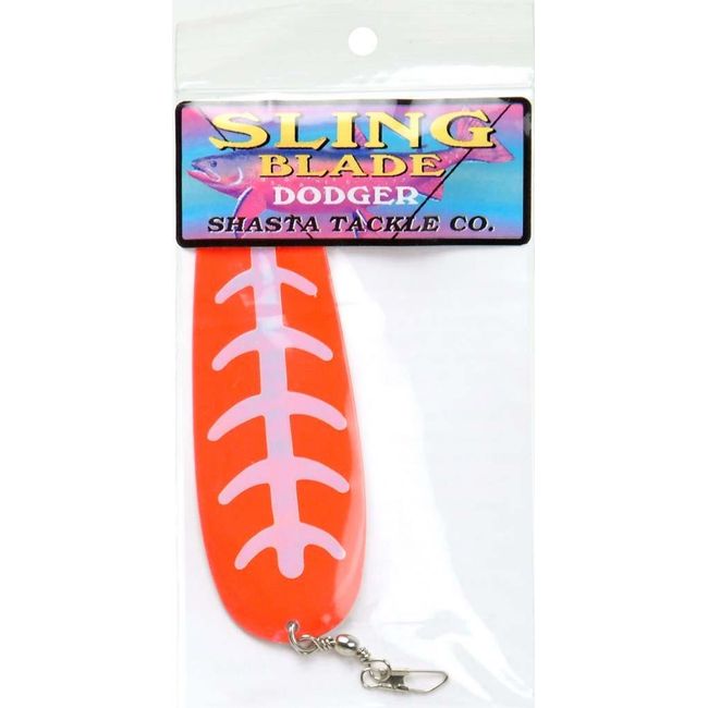 Shasta Tackle 3020 Sling Blade, #3, Pink/Orange