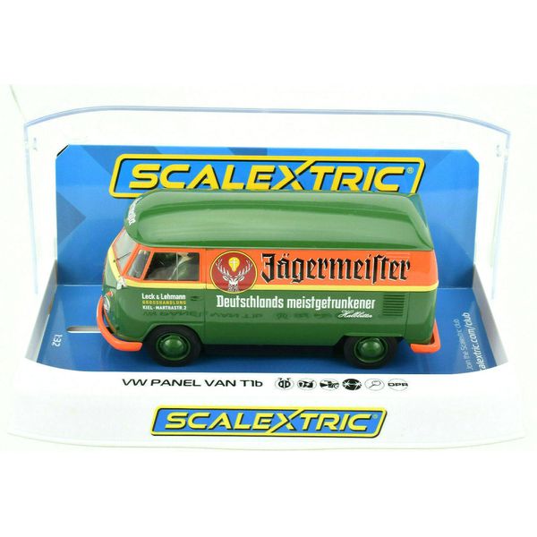 Scalextric "Jagermeister" Volkswagen Panel Van T1b DPR Light 1/32 Slot Car C3938