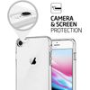 iPhone SE (3rd Gen, 2022) Premium HARD Plastic Transparent Clear Slim Case Cover