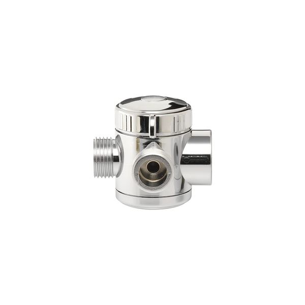Plumb Craft 7653900 3-Way Shower Diverter Valve, Chrome