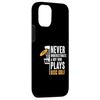 iPhone 15 Never Underestimate A Boy Who Plays Disc Golf Frisbee Case