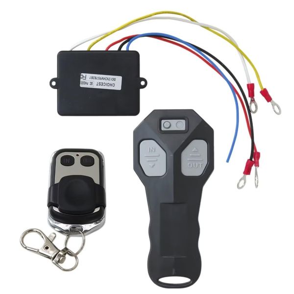 Wireless Winch Remote Control Handset Switch Suitable for 12 Volt Trailer, Hydraulic Pump, Lift Jack US