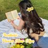 CURASA 6PCS Flower Claw Clips flat