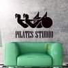 Wall Decals Pilates Studio Mind-Body Exercise Modern Interior Decor z5262