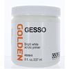 Golden Acrylic Gesso - 8 oz Jar