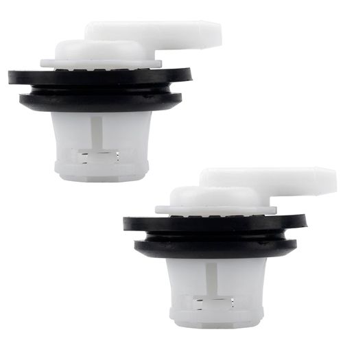 2 PCS Fuel Tank Vent Valve with Grommet Kit, Universal Gas Tank Vent Rollover Valvem Compatible With Jeep, Chrysler, Wrangler, Ford, Dodge, Replaces 5360058 5360059 911060