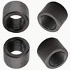 HHLZDHH 4 Pack Thread Protector for .22LR .223, 1/2 x 28 Thread Protector, Durable, Cerakoted Finish