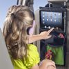 CHENGZI Car Back Seat Tablet Organizer Black