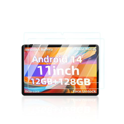 Screen Protector for COLORROOM C5 JPSB Android 14 Tablet 11inch 2in1 Tablet PC,UYRUREL Anti-Scratch 9H Hardness Touch Sensitive 2.5D Rounded Edges Bubble Free Easy to Install,2 Pack.
