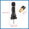 A ABSOPRO Tire Pressure Sensor Rubber Valve Stem TPMS Valve Stem Black for Car Item Replacement