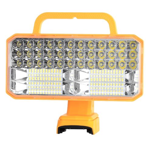 4200LM Light Compatible with Dewalt 20V Max Lithium-ion Battery, 40W Flashlight with USB Port, LED Work Light for Emergencies, Camping, Outdoor, Indoor(Battery not Included)
