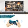 Wireless Controller for PS2 Dual Shock, Gamepad Remote Compatible with Playstation 2 (Clear Purple)