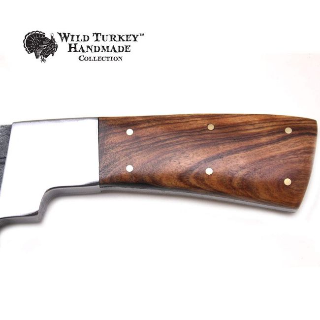 Full Tang Handmade Cleaver Knife Forged Steel Wood Handle Butcher
