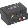 Ethereal Digital Toslink/Optical SPDIF to RCA Audio Converter