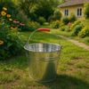 Mayuela - Metalleimer - Blecheimer - Edelstahl - 8 Liter