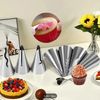 7 PCs Icing Piping Nozzles tool Cake decoration Cupcake Baking Pastry Nozzle Set