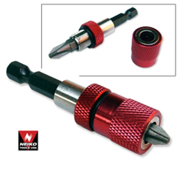 Adjustable Screw Depth Bit Holder w/ Magnetic