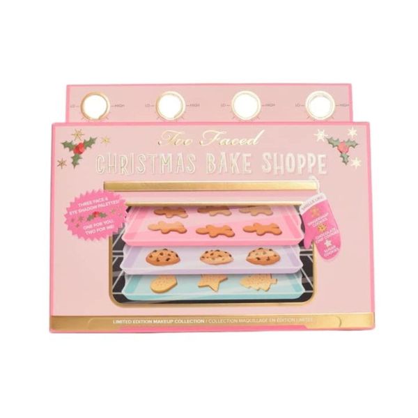 Too Faced, Set, Eye & Face Makeup Palettes Christmas Bake Shoppe, 3pc
