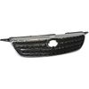 Grille Assembly For 2005-2008 Toyota Corolla Chrome Shell With Dark Gray Insert