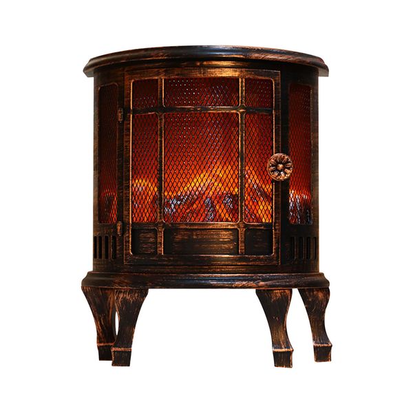 Fireplace Lantern Simulation Electric Space Heater Retro Brazier pleasure