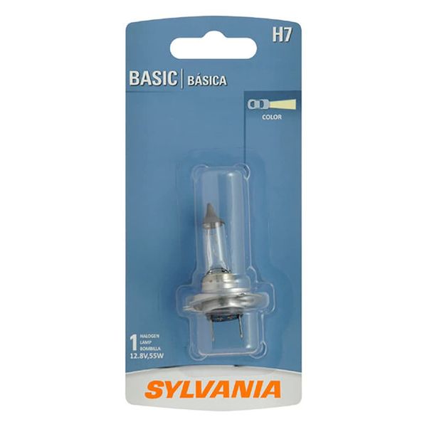 Sylvania - H7 Long Life - High Performance Halogen Bulb, 39653 (1 Pack)