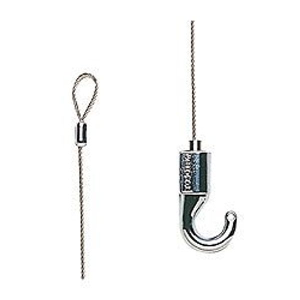 Interior Hanger for Picture Rails, Wire Type A, Natural, 3.3 ft (1 m)