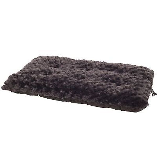 PETMAKER Lavish Cushion Pillow Furry Pet Bed, Large, Chocolate