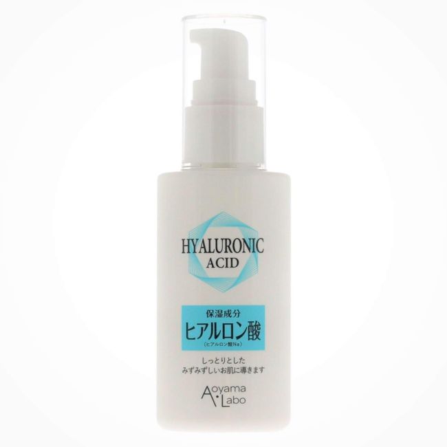 Aoyama Labo Hyaluronic Acid Solution Serum, Unscented, Colorless, Alcohol Free, 1.7 fl oz (50 ml)