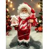 Kitchen Santa Peppermint Candy, Gingerbread House 10" Christmas Table Decor New