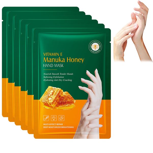 Hand mask with vitamin E and honey