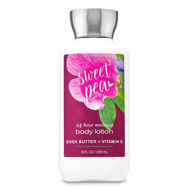 Bath & Body Works Sweet Pea Body Lotion Signature Collection 8 oz