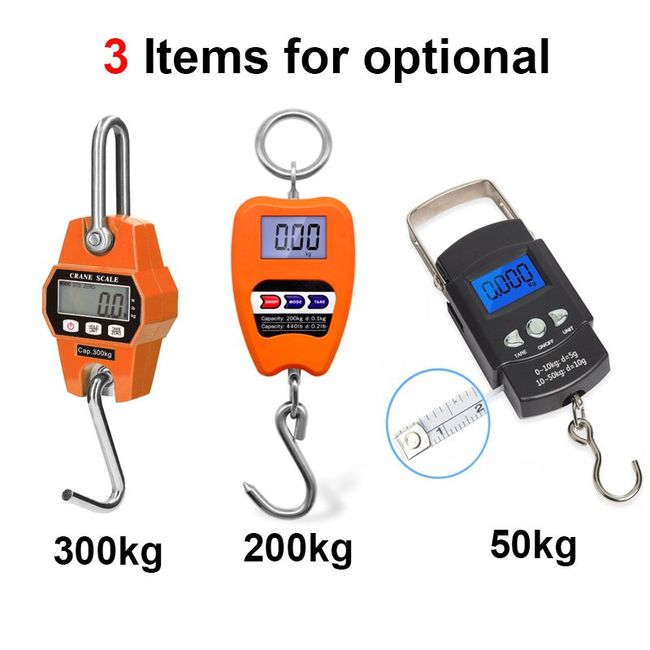 Rural365 | Digital Hanging Scale Crane Scale 660 lb (300kg) Weight Cap